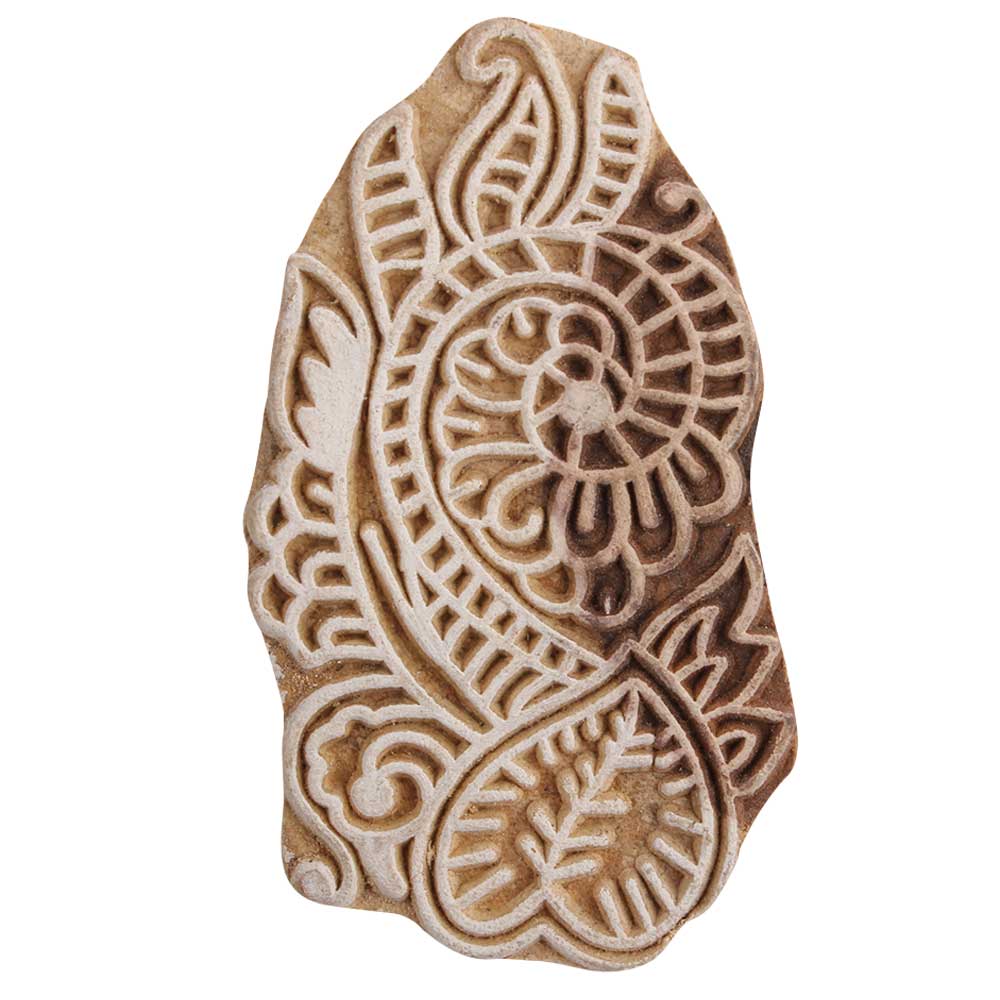 Set of 1 Piece New Wooden Printing Block
