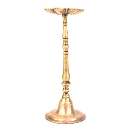 Big Hand Crafted Big Brass Oil Lamp Diya Stand