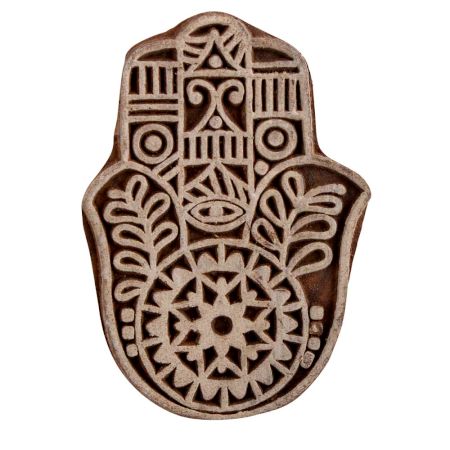 Set of 1 Piece New Wooden Printing Block