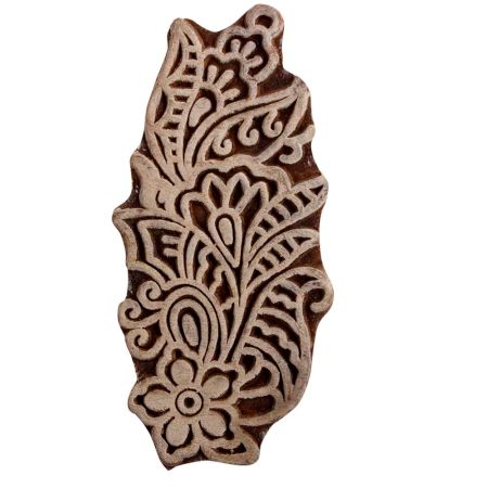 Set of 1 Piece New Wooden Printing Block
