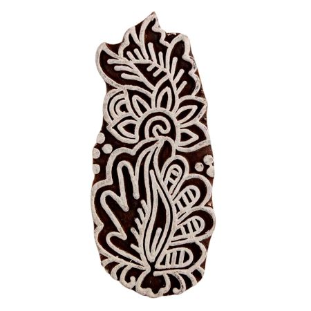 Set of 1 Piece New Wooden Printing Block