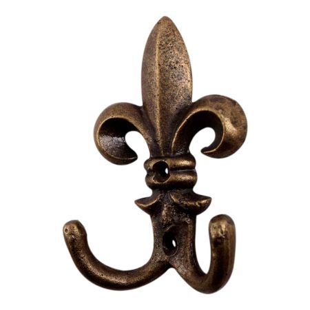 Fleur De Lis Iron Hooks-2