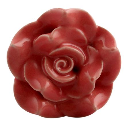 Old Pink Rose Ceramic Wine Stopper