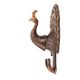 Peacock Decorative Wall Hooks Metal Wall Hooks