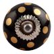 Golden Dot Ceramic Drawer Knobs Online
