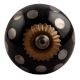 Silver Dot Ceramic Dresser Knobs Online