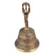 Brass Temple Bell Wajra Handle