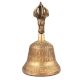 Carved Brass Vajre and Bell