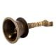 Brass Puja Bell Bells with Nandi Top