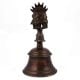 Garuda Brass Temple Bell with Mukhalinga Snakes