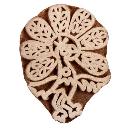 Set of 1 Piece New Wooden Printing Block