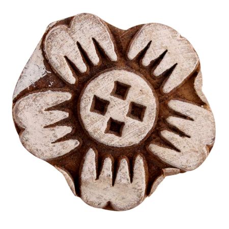 Set of 1 Piece New Wooden Printing Block