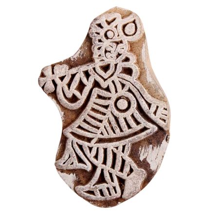 Set of 1 Piece New Wooden Printing Block