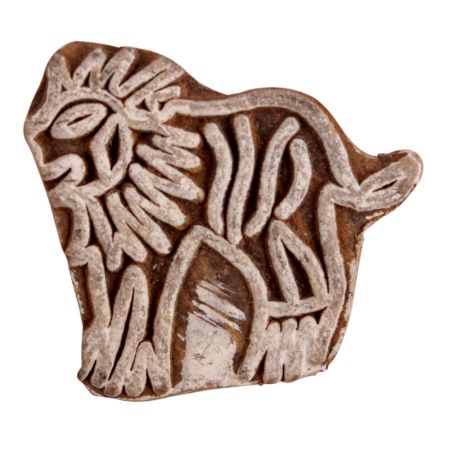 Set of 1 Piece New Wooden Printing Block