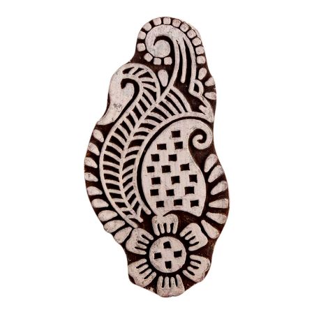 Set of 1 Piece New Wooden Printing Block
