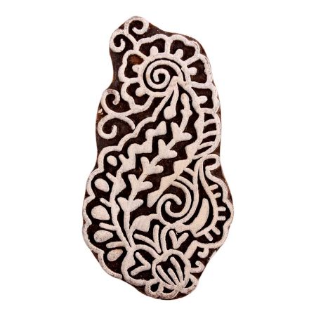 Set of 1 Piece New Wooden Printing Block