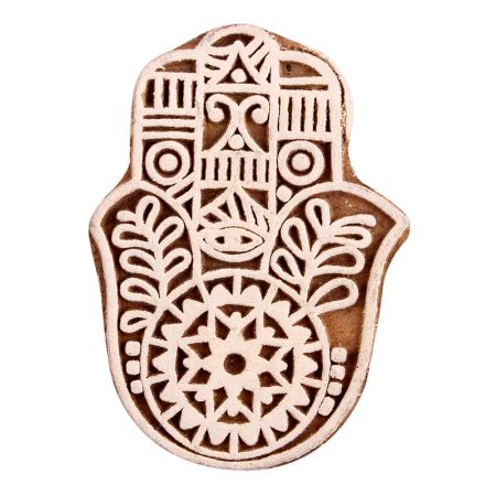 Set of 1 Piece New Wooden Printing Block