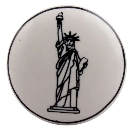 Statue of Liberty Ceramic Wine Stopper