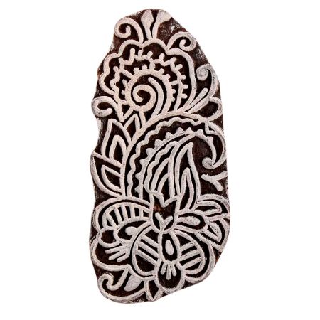 Set of 1 Piece New Wooden Printing Block