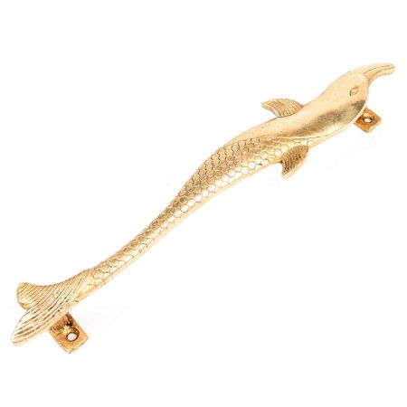 Dolphin Bronze Brass Door Handle