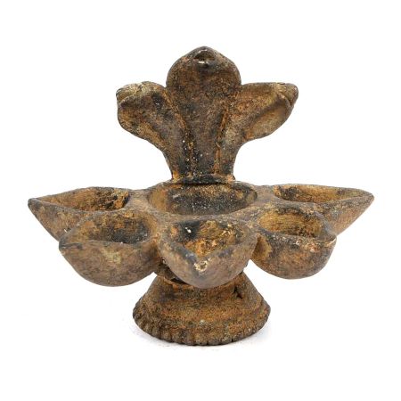 Primitive Cobra Oil Lamp