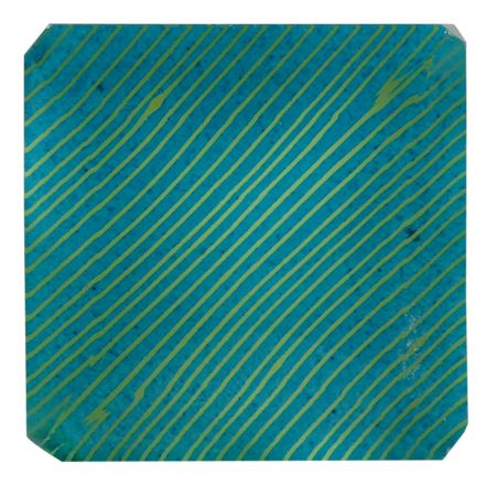 Sea Green Square Flat Glass Drawer Knob Online