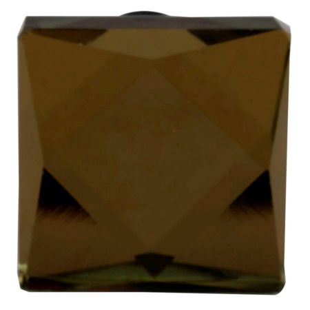 Golden Square Fine Cut Flat Glass Wine Stopper