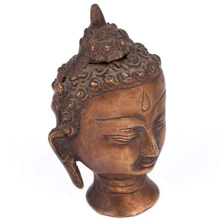 Bronze Buddha Head
