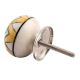 Mustard Flower Ceramic Drawer Knob