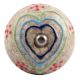 Mixed Color Heart Crackle Ceramic Wine Stopper