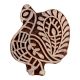 Set of 1 Piece New Wooden Printing Block