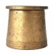 Traditional Old Brass Holy Water Pot