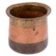 Brass / Copper Inlay Temple Holy Water Pot Collectible