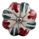 Maroon Big Melon Ceramic Wine Stopper