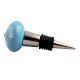 Turquoise Star Ceramic Wine Stopper
