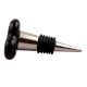 Silver Star Heart Ceramic Wine Stopper