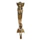 Brass Elongated Tribal Lady with Child  Door Handle