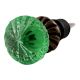 Green Glass Wine Stopper