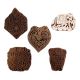 Set of 5 Piece New Mix Wooden Printing Block