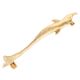 Dolphin Bronze Brass Door Handle