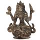 Brass - Laxmi Statue Sitting on Lotus