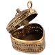 Tribal Heart Shape Brass Box