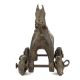 Old Horse on Wheels Temple Toy