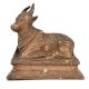 Brass Lord of Shiva Nandi Statue Figurine