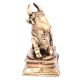 Holy Nandi Bull Figurine in Brass