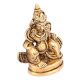 Brass Kuber Sitting Statue