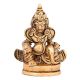 Brass Kuber Sitting Statue