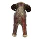 Red Brass Dhokra Elephant Statue