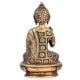 Brass Sitting Meditating Buddha Statue
