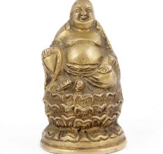 Bronze Statue of the Buddha Laughing